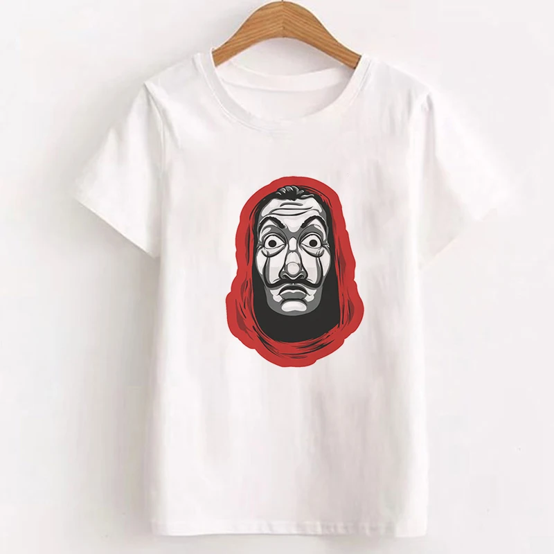 Money Heist The House Of paper, женская футболка, женская футболка с принтом BELLA CIAO, модная повседневная Летняя женская футболка - Цвет: 3040