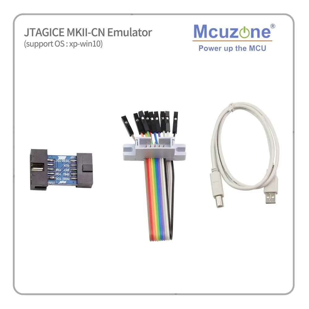USB AVR JTAGICE MKII CN эмулятор JTAG PDI ISP дебютный провод | Компьютеры и офис
