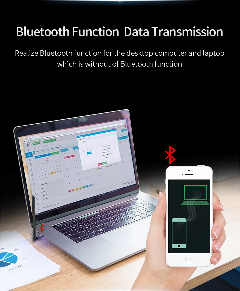 Двухдиапазонный 600 Мбит/с Бесплатный драйвер беспроводной wi-fi Bluetooth 4,0 usb адаптер 5dbi антенна 5,8 Г компьютер сетевая карта wi fi излучатель