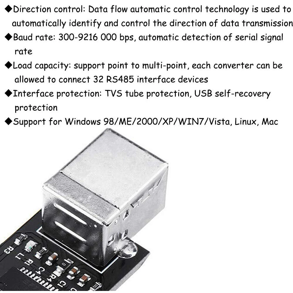 Двойная защита от USB к модулю 485 чип FT232 TTL/RS485 двойная функция 2 0 TTL RS485