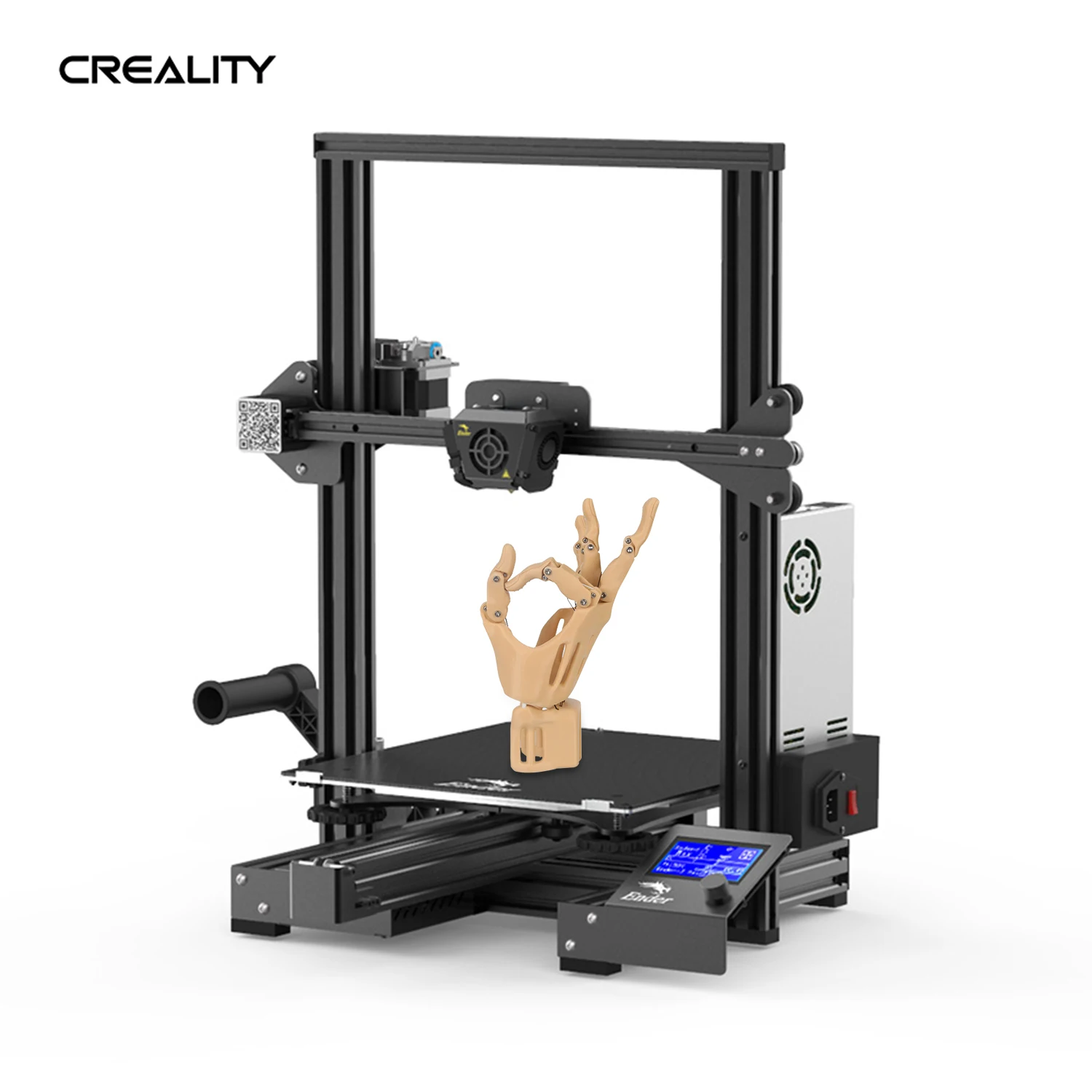Kaufen Creality Ender 3 Max 3D Drucker DIY Kit Imprimante 3D Drucker Große Bauen Volumen Mit 8G TF Karte 200G PLA Ender 3 Impresora 3D
