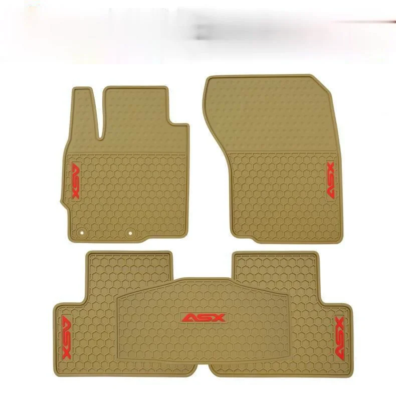 

Special Rubber Car Floor Mats for Mitsubishi ASX Lancer No Odor Waterproof Carpets