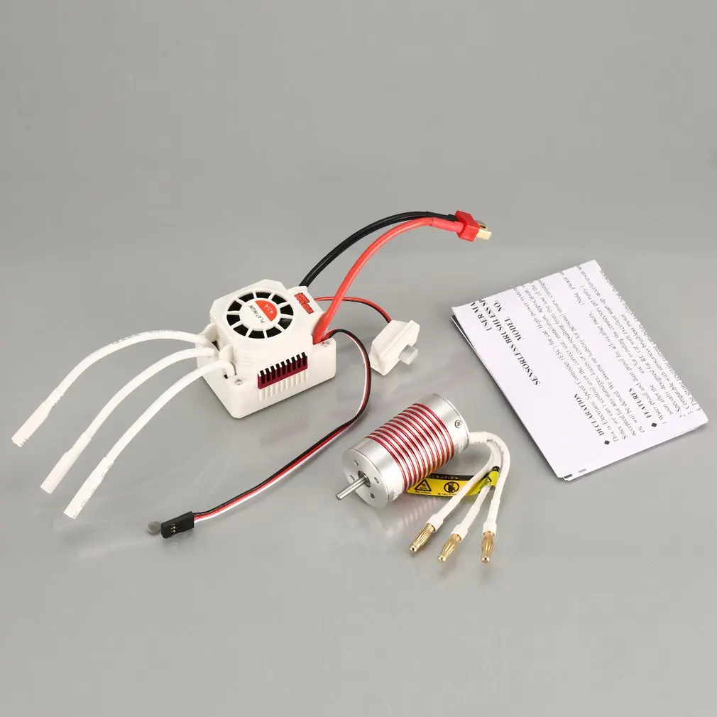 Карточка программирования бесщеточного двигателя SURPASS HOBBY 2845 4370KV 3100KV 3930KV 3800KV w/ 45A