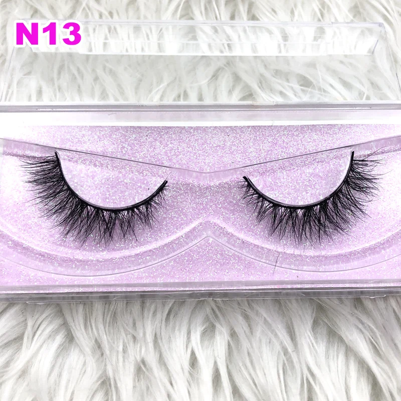 Модные стильные роскошные 100% настоящие норковые полосы ресниц 3d Miami Lashes