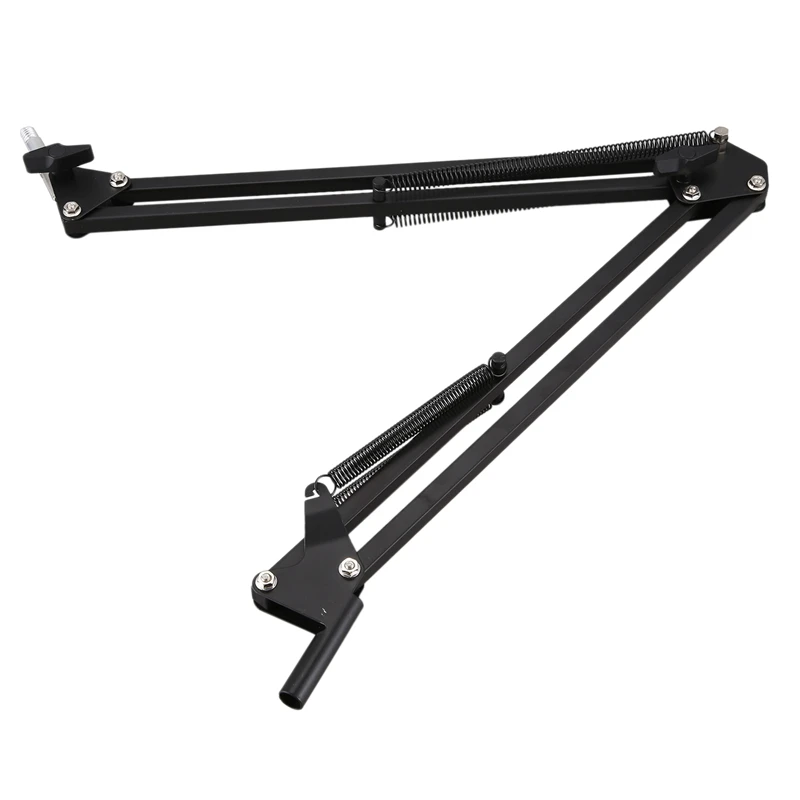 

Desktop Microphone Stand Suspension Boom Scissor Arm Stand with 3/8-5/8 Screw / Shock Mount / Filter / Clip / Cable Ties