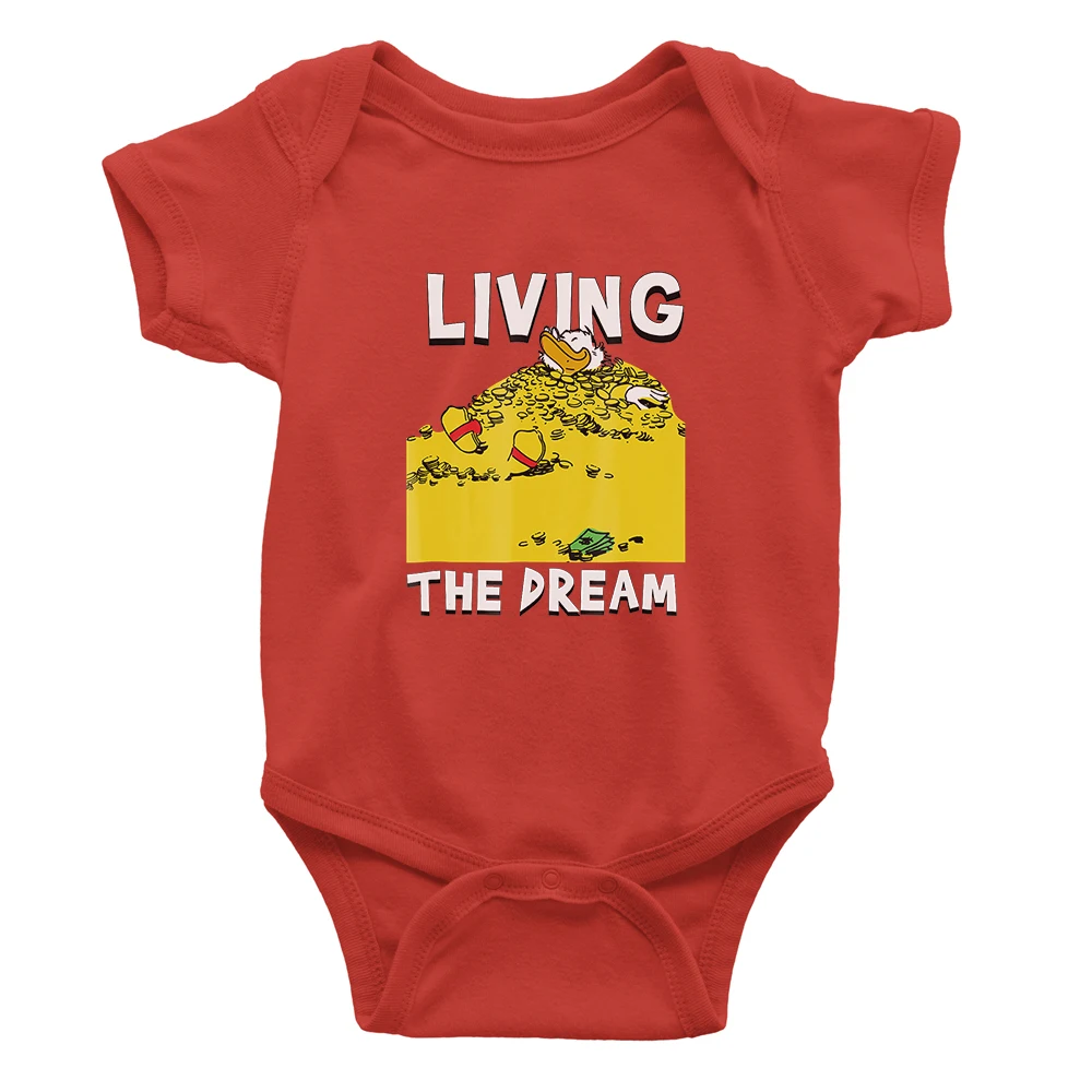Mono para reci&eacute;n nacido, productos de Disney Scrooge McDuck, mono con estampado para beb&eacute; y ni&ntilde;a, Mono para ni&ntilde;o de 0 a 24 meses, tendencia de estilo Harajuku para las cuatro estaciones, novedad de verano-1