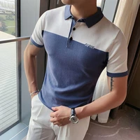 2021 hot mens summer match colors leisure pure cotton short sleeve polo shirtsmale slim fit high grade tops men clothing