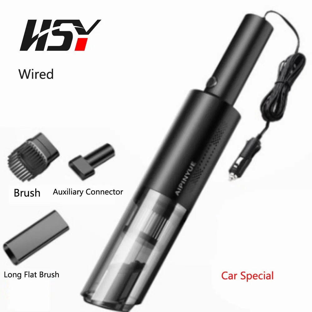

Portable Wireless Car Vacuum Cleaner With Handheld Vacuum Cleaner For Car And Household Dual Purpose 120W6000 Pa Powerful Suctio