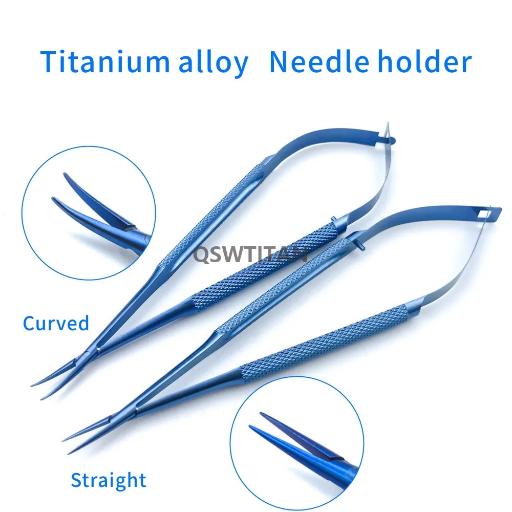 Титановые держатели игл стоматологические офтальмологические