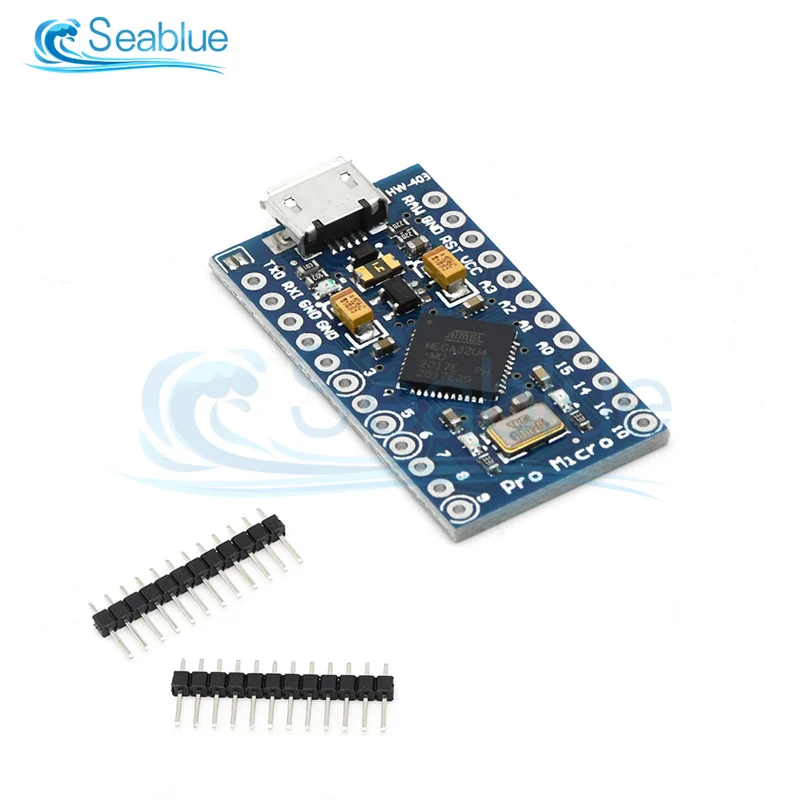 Профессиональный микро ATMEGA32U4 5В материнская плата 16м кварцевый генератор для