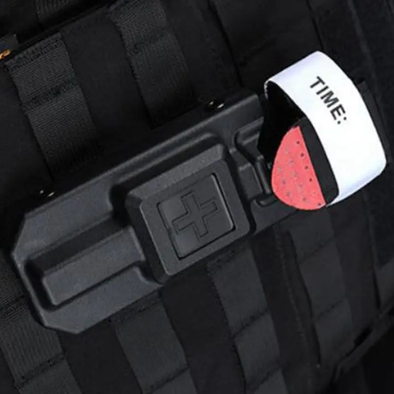 

Tactical First Aid Tourniquet Nylon Simple Medical Storage Box Outdoor Sports Training