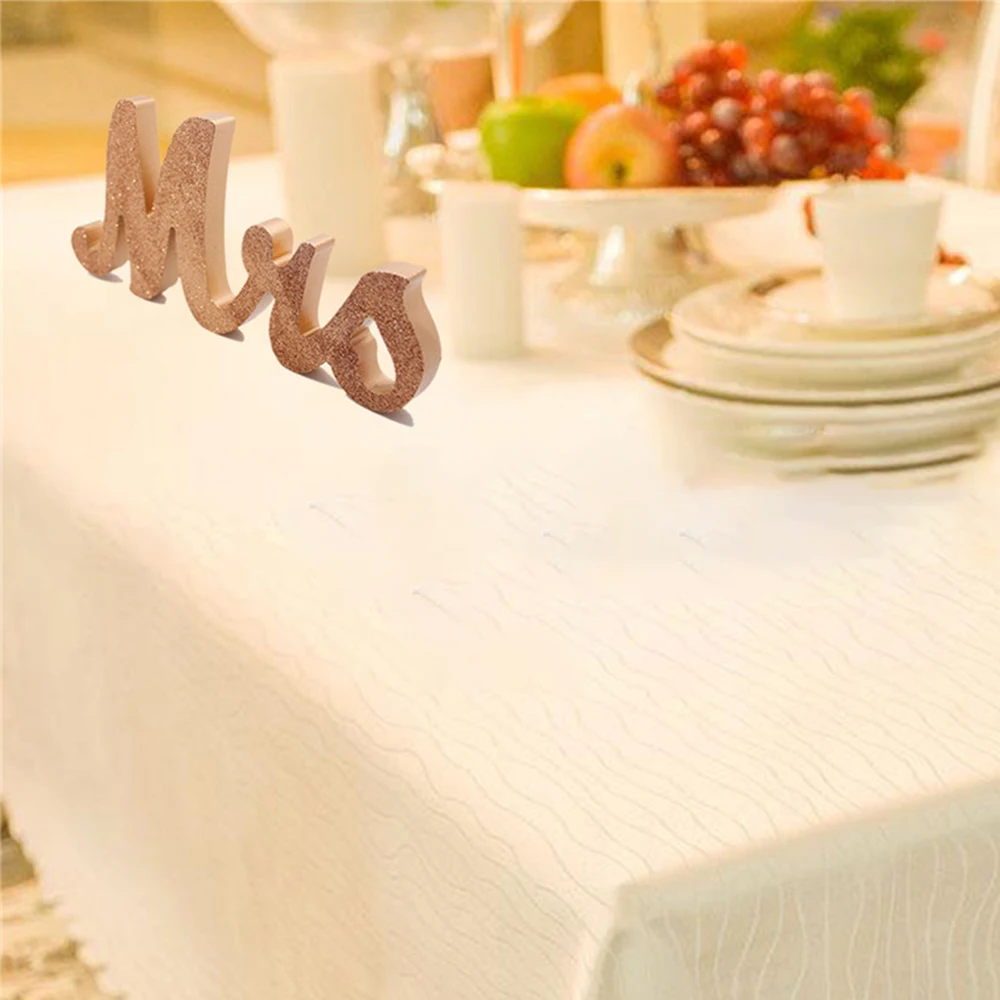 Табличка с именем на свадьбу табличка заказ личными знаками Mr &amp Mrs | Дом и сад