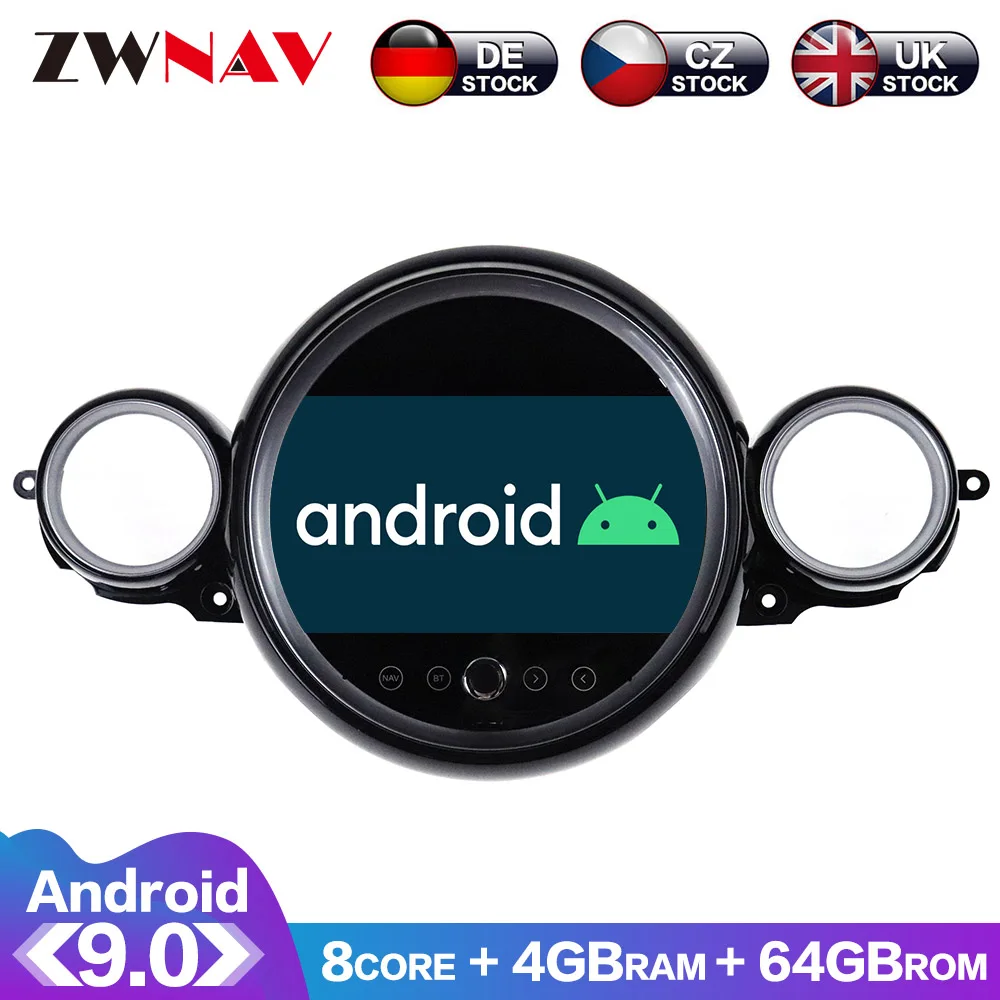 

Android 9 PX6 IPS Screen DSP For Mini Coope 2007 2008 2010 - 2014 Car DVD Player GPS Multimedia Radio Audio Stereo Navigation