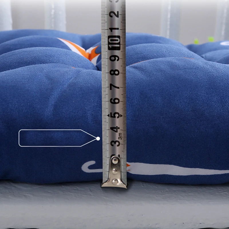 Подушка из полипропилена и хлопка Зимняя школьная для офиса длинное сиденье