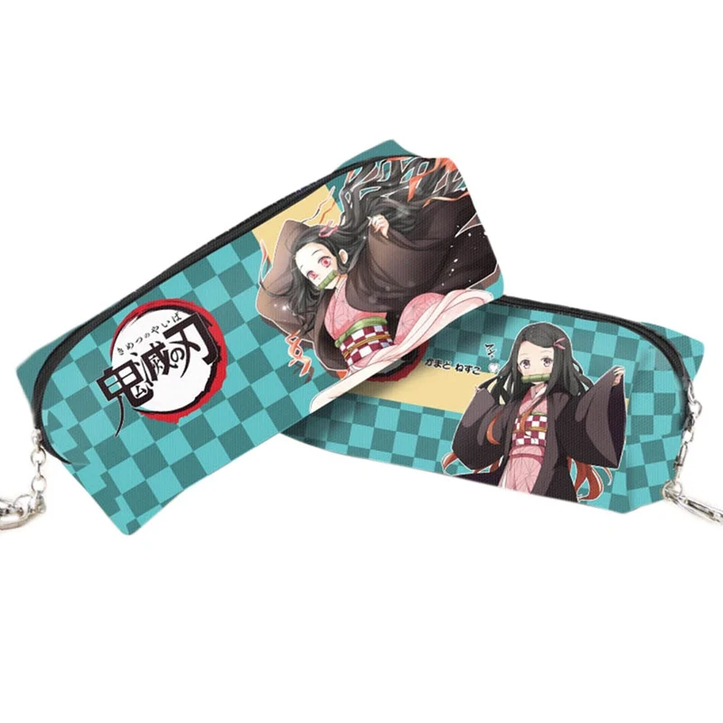 Чехол для карандашей с аниме рассекающий демонов Kimetsu No Yaiba сумка ручек