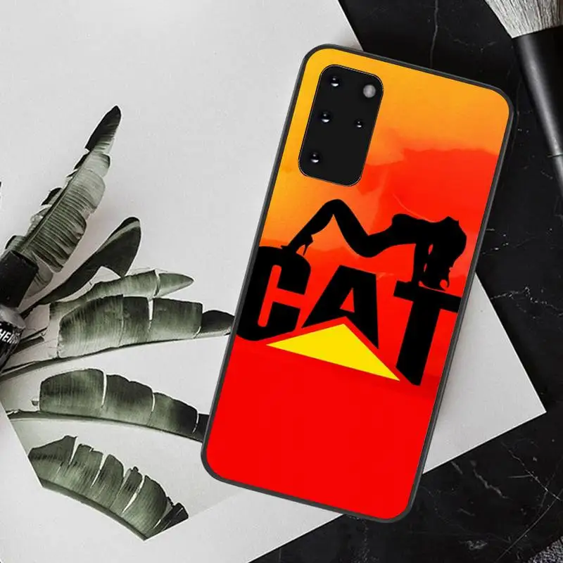 Мягкий чехол для телефона PENGHUWAN Caterpillar с пользовательским фото Samsung S20 plus Ultra S6 S7 edge
