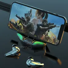 TWS Earphone Wireless Bluetooth Headphones AI Control Gaming Headset Stereo bass Hifi Gaming Earbuds With Mic Noise Reduction