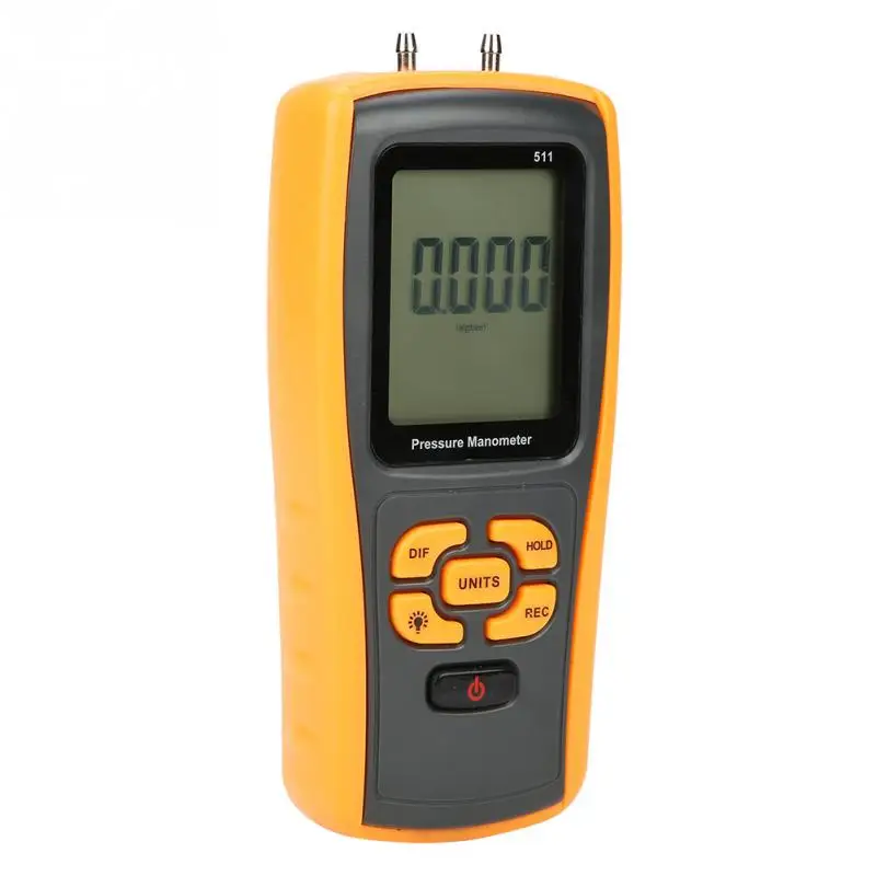 GM511 цифровой мамометр 10 кПа USB дифференциальный манометр Манометр тестер Prrssure
