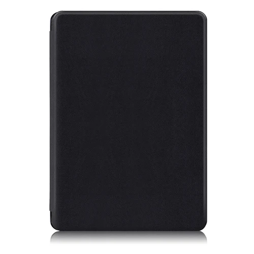 Принт из искусственной кожи чехол Флип-подставка для Kobo Aura Edition 2 6 ''читалка+ Защитная пленка+ стилус - Цвет: black