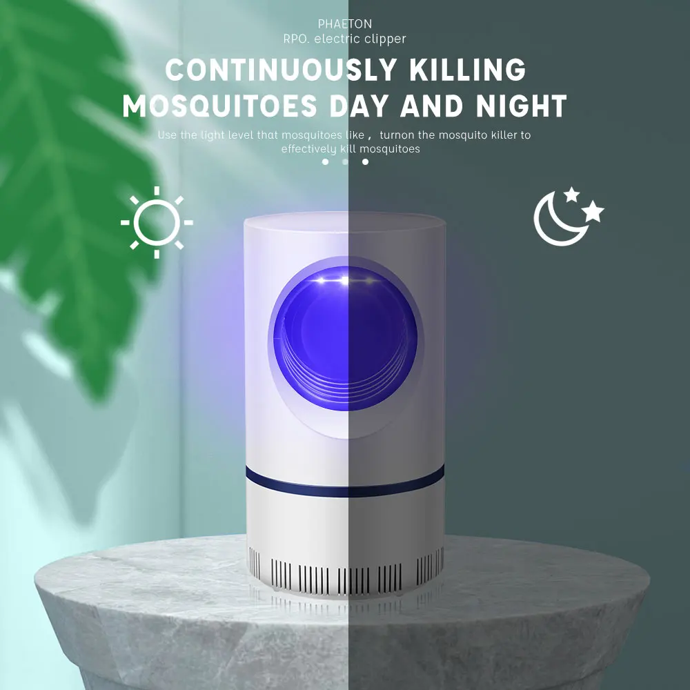 Светодиодная лампа ловушка для комаров уличный электрический прибор