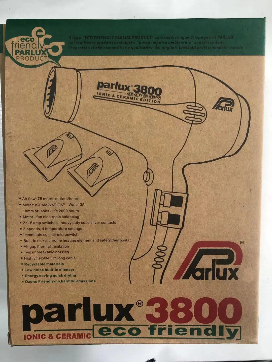 

110V/220V Dryer Household High-power Hair Dryer 3800 Electric Hair Dryer Household Salon Hairdressing Blow Canister EU US