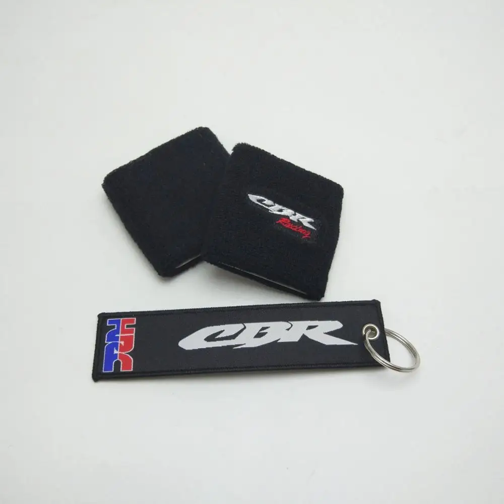 

Motorcycle CBR Brake Reservoir Sock Fluid Oil Tank Cup Cover Sleeve Black For Honda All Bikes Universal