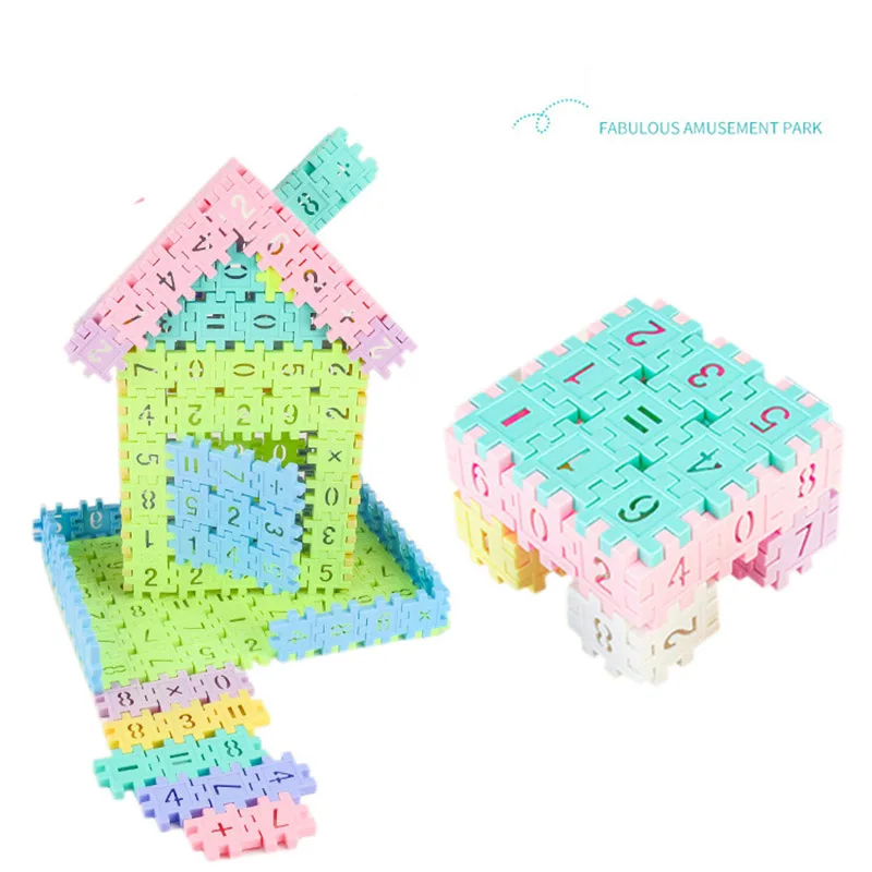 Строительные блоки теплых цветов цифровой конструктор в сборе сделай сам