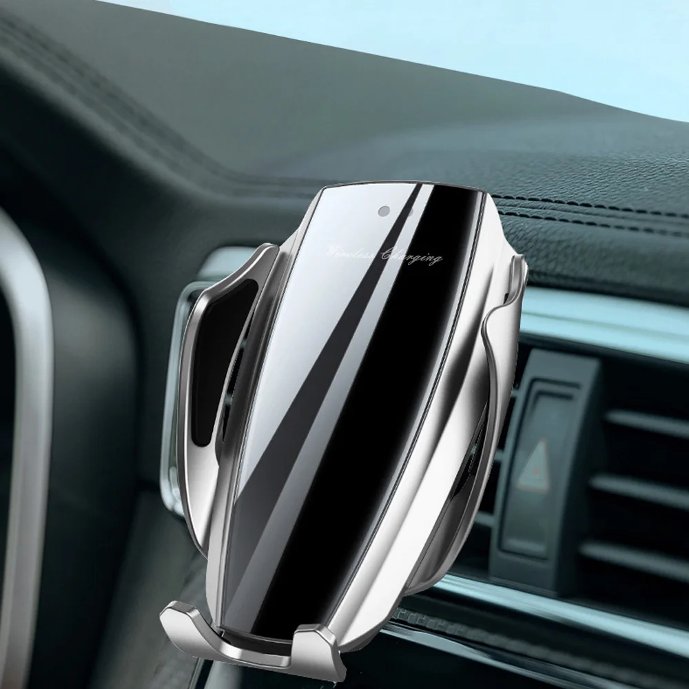Автомобильная Подставка для телефона gps держатель кронштейн 10 Вт Smart Senor