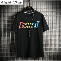 glacialwhale mens black t shirt men new summer oversized print 100 cotton hip hop streetwear harajuku tshirt male t shirt men
