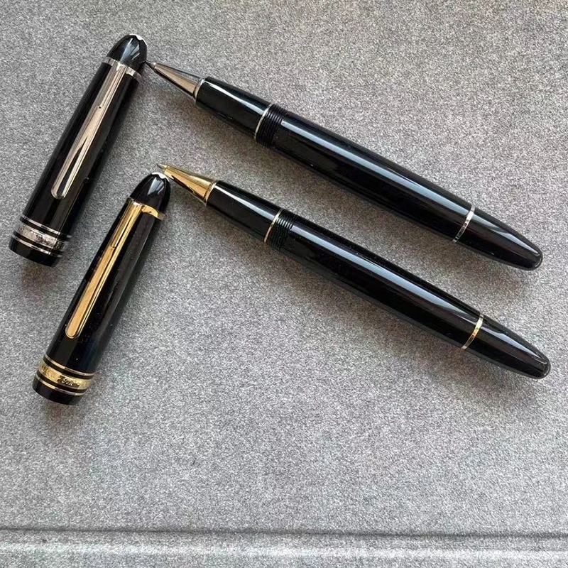 

Luxury Fountain Pen MB monte Meisterstuck 149 Black Resin Roller Ball Pen Gel Blance Fountain Pens for Writing Business Gift