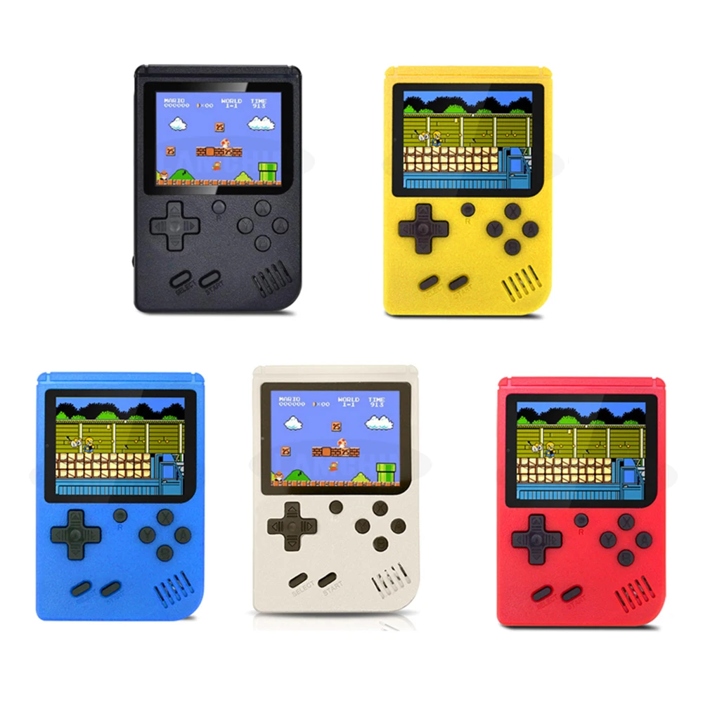 Портативная консоль для видеоигр 400 встроенных классических ретро игр 3 0