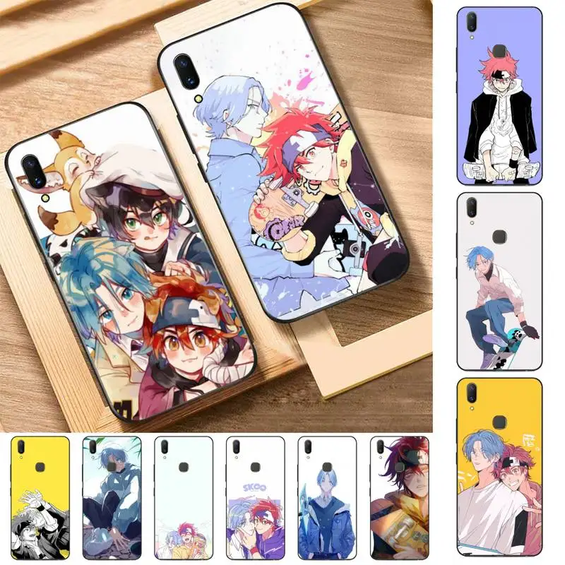 

Cute Anime Sk8 The Infinity Phone Case for Vivo Y91C Y11 17 19 17 67 81 Oppo A9 2020 Realme c3