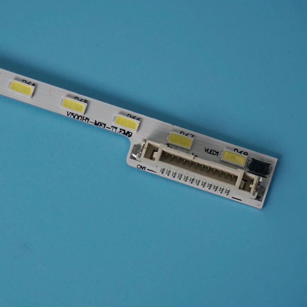 

Для ремонта skyworth LCD TV СВЕТОДИОДНЫЙ ная подсветка 50E510E деталь лампы V500H1-ME1-TLEM9 экран 1 шт. = 68 светодиодный 623 мм