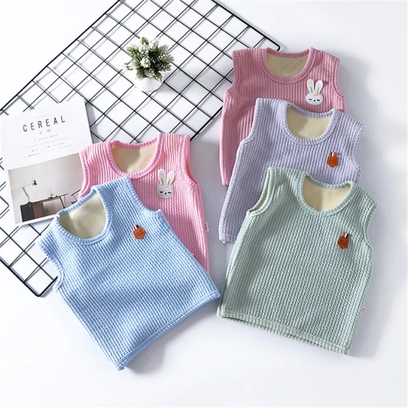 LILIGIRL/осенне зимний детский жилет флисовый для малышей Одежда мальчиков и девочек