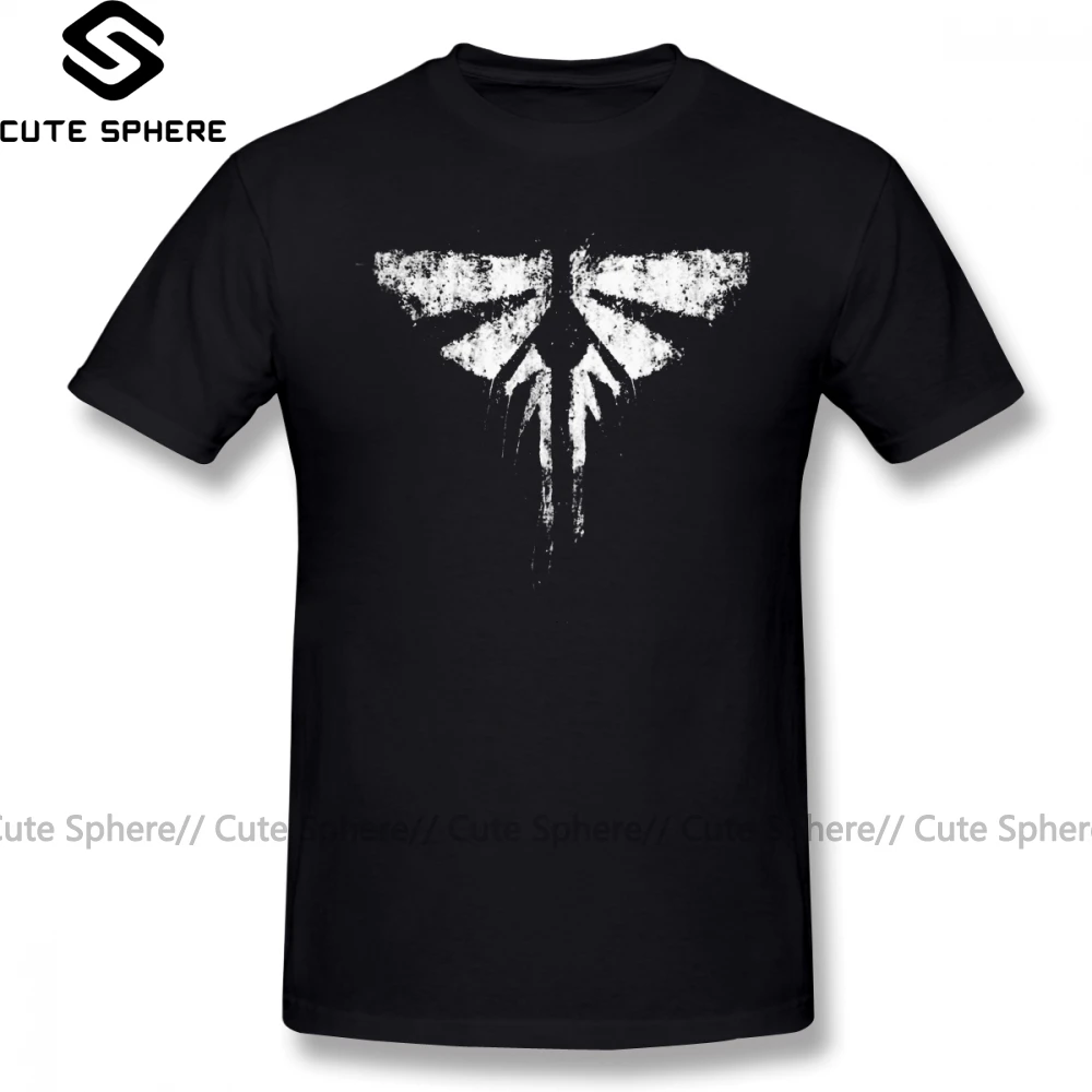 Последний из нас Футболка Keep Calm and остаться одни футболки Fireflies 4xl хлопковая