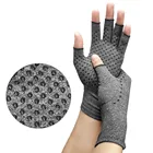 1 пара нескользящие перчатки для снятия артрита перчатки на полпальца для фитнеса на открытом воздухе против артрита ревматизма перчатки для снятия боли в руках