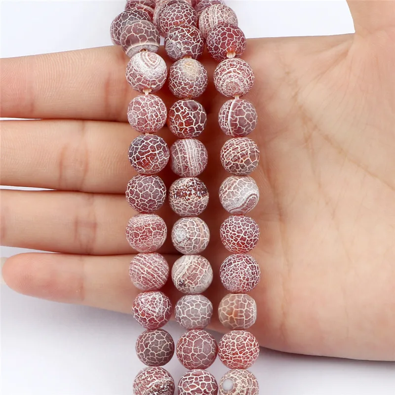 Оптовая продажа красные камни для украшений сделай сам 10/8/6 мм | Украшения и