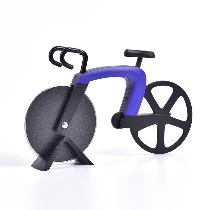 1 шт. велосипед из нержавеющей стали резак для пиццы пластиковый ролик
