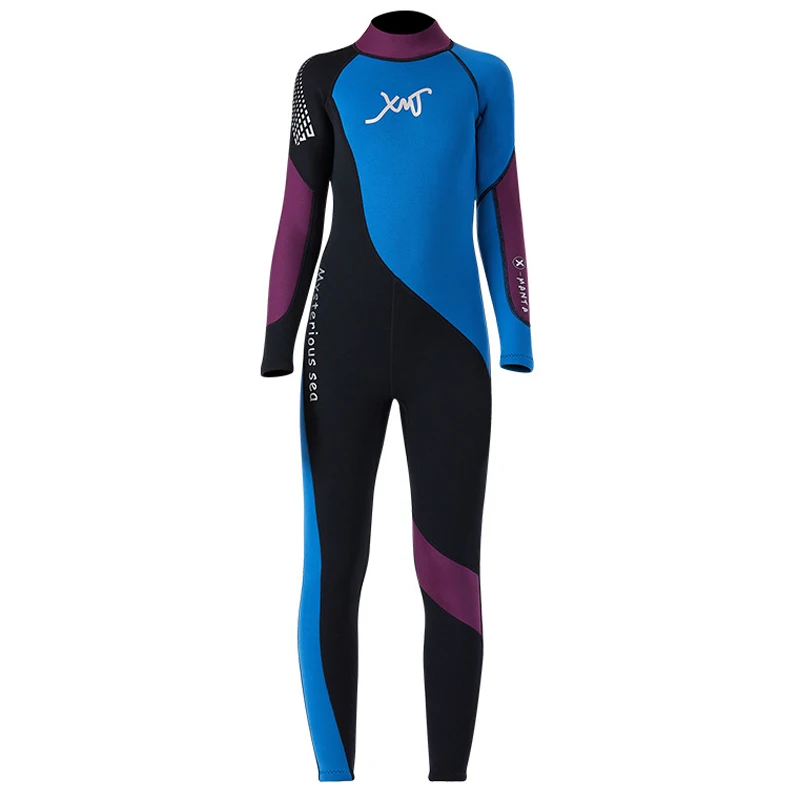 Цельный неопреновый гидрокостюм 2 5 мм костюм для подводного плавания купальник