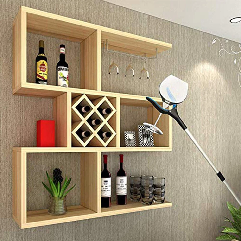 Складные длинные зажимы для мусора захват инструмент изогнутая ручка дизайн