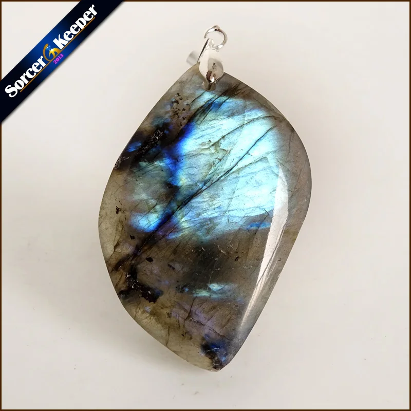 

Женские и мужские модные ювелирные подвески, ожерелья с цепочкой, оптовая продажа, лабрадорит, лунный камень, кварцевый камень, Colares Femininos BA110