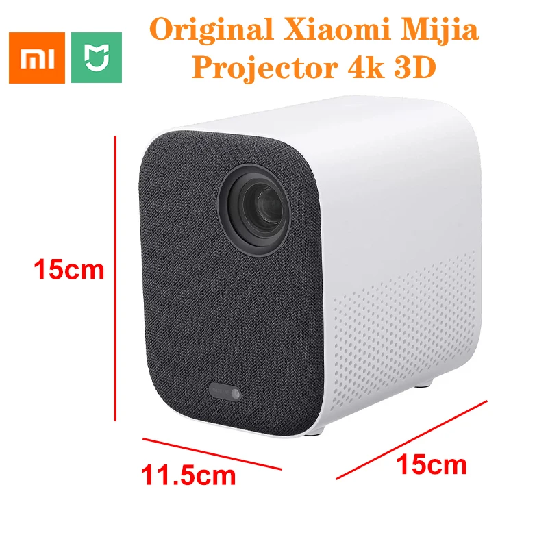 

Проектор XIAOMI Mijia 4k 3D AI 2 + 8 Гб Full HD 1080P 30000 LED Wifi bluetooth 500ANSI для домашнего кинотеатра