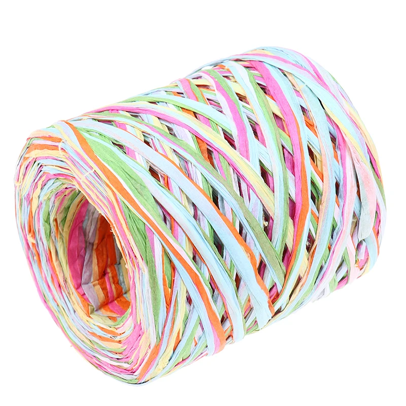 

200 Meters Craft Natural Wrapping Paper Twine Rope Gift Packing Ribbon Party Wedding Decoration