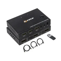 hdmi 2 port kvm switch 2 groups of hd video sources and usb free switching adaptive edidhdcp decryption