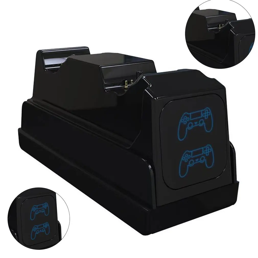 

Vertical Controller Charger For PS5 Controller Charging Station Charge Stand Dual Charging Dock With Indicator