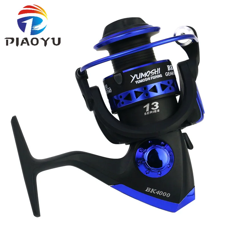 

Спиннинг рыболовная Катушка BK1000-7000 серии Пластик Тела Металлическая шпуля открытый катушка для удочки Saltwater