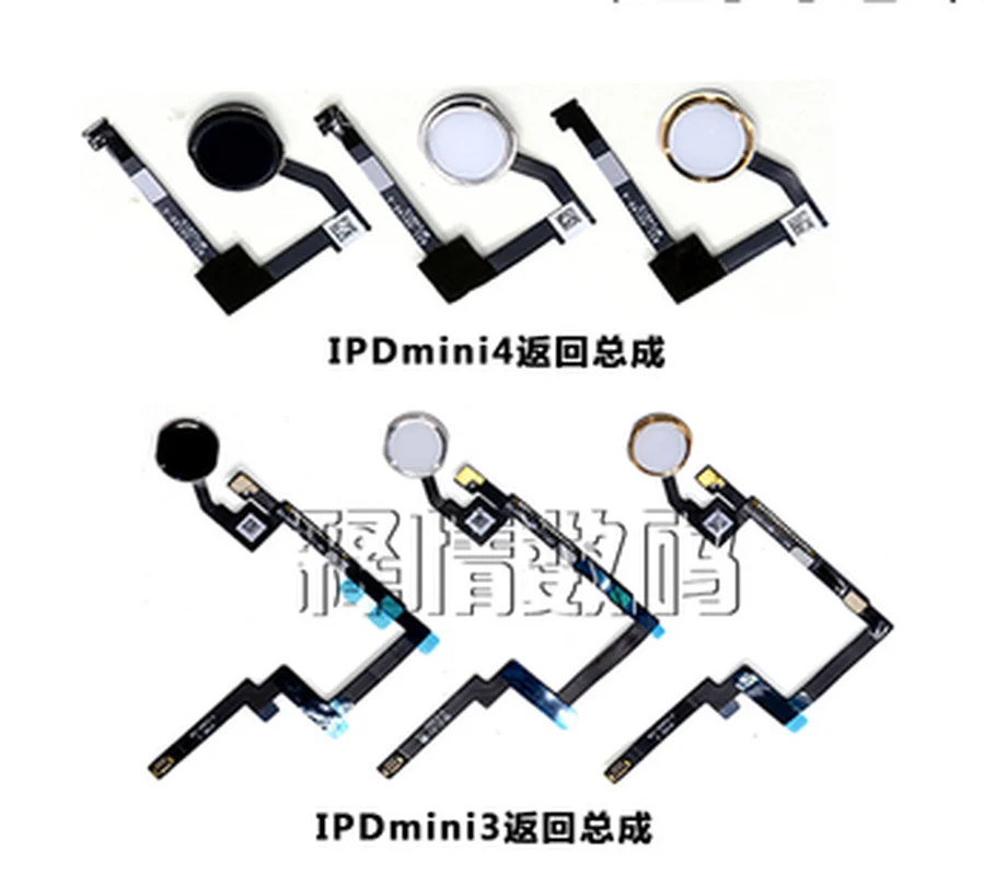 Для ip 6 Air 2 A1566 A1567 домашняя кнопка гибкий кабель сборка и домашний ключ резиновая
