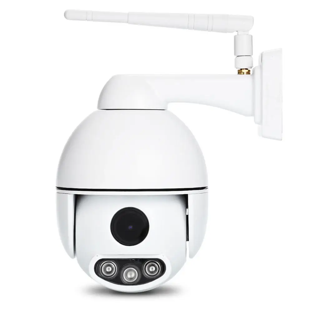1080P Wi-Fi Беспроводной PTZ IP Камера 4X зум FHD Распознавание лиц автоматическое слежение за 2-полосная аудио CCTV внешняя SD карты Ночное видение ИК 50 м