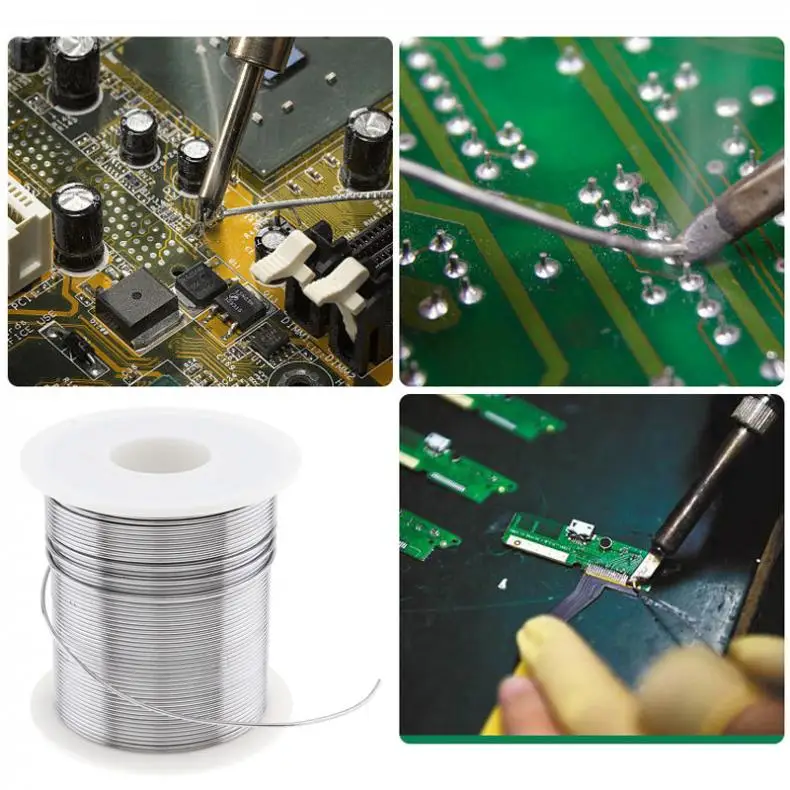 

63/37 200g 0.8mm No-clean Rosin Core Solder Tin Wire Reel Tin Lead Wire with 2% Flux and Low Melting Point