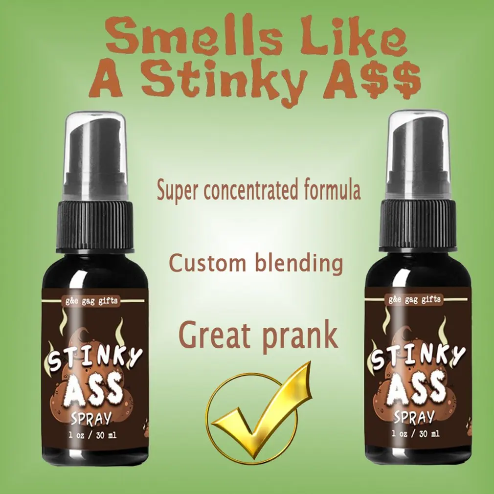 Новинка 2022 забавные игрушки Global Spray Prank Stink Mist вонючие ноги грязный вонючий кал Fart